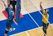 صعود تیم ملی والیبال ایران به مرحله یک‌چهارم با شکست هند