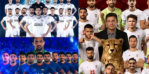 والیبال و کشتی با 23 سال می درخشند و فوتبال با 31 سال می لنگد