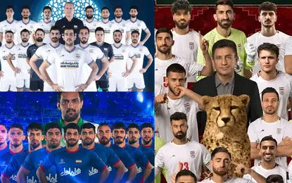 والیبال و کشتی با 23 سال می درخشند و فوتبال با 31 سال می لنگد