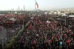 از جمکران تا حرم؛ قم میزبان چهارمین روز وداع با رهبر شهید انقلاب+فیلم