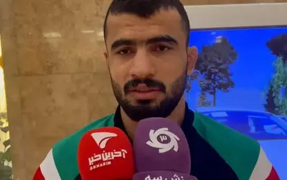 مرد نقره‌ای ایران: حریفم ضد کشتی گرفت!
