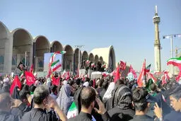 تهران در مسیر بدرقه تاریخی رهبر شهید انقلاب