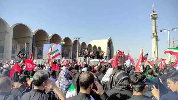 تهران در مسیر بدرقه تاریخی رهبر شهید انقلاب