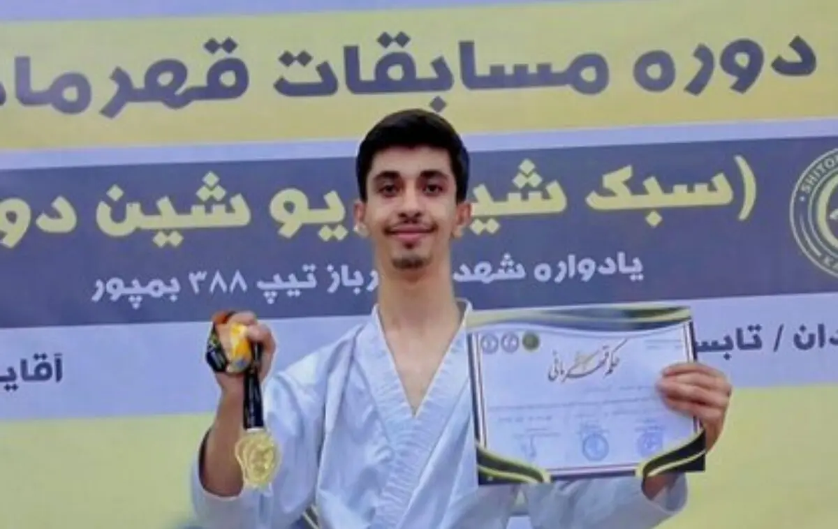 درخشش پاراکاراته‌کار کردستانی در قهرمانی کشور