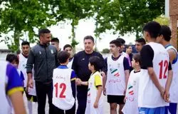 گزارش تمرین تیم ملی با حضور مهمانان ویژه