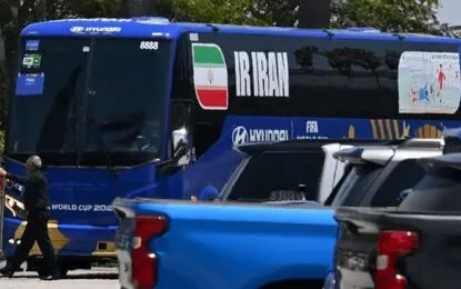 کاروان تیم ملی به لس‌آنجلس رسید