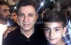 کودکی که با ستاره‌ها سلفی می‌گرفت، ملی‌پوش شد!
