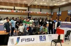 عنوان قهرمانی ورزش‌های مبارزه‌ای جهان به تیم کشتی فرنگی دانشجویان ایران تعلق گرفت
