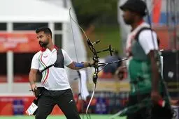 حذف کماندار ایران در تیر طلایی
