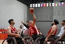 پیروزی مردان بسکتبال با ویلچر ایران برابر عراق