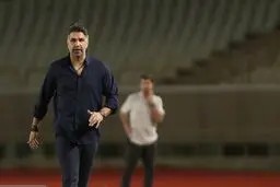 رفتار عجیب پیروز قربانی با خبرنگاران در تمرین آلومینیوم