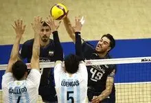پیروزی قاطع ایران مقابل آرژانتین