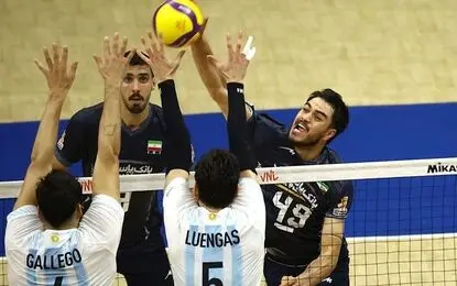 پیروزی قاطع ایران مقابل آرژانتین