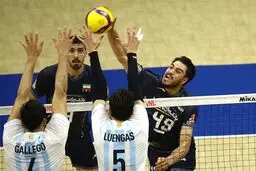 پیروزی قاطع ایران مقابل آرژانتین