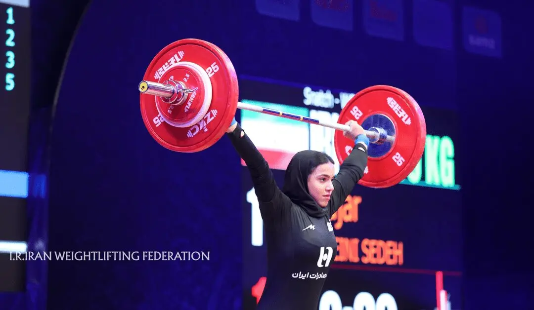 وزنه‌برداری قهرمانی آسیا؛ دختران ایران 2 مدال گرفتند