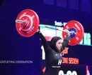 وزنه‌برداری قهرمانی آسیا؛ دختران ایران 2 مدال گرفتند