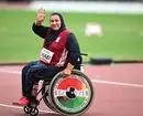 دختر پارادوومیدانی کار ایران با رکورد شکنی به فینال پرتاب دیسک رسید
