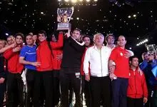هدیه تاریخ کشتی به بزرگ‌مرد کشتی ایران