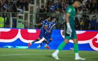 استقلال 2-0 سپاهان؛ طوفان زرد هم نتوانست جلوی کولاک آبی‌ها را بگیرد