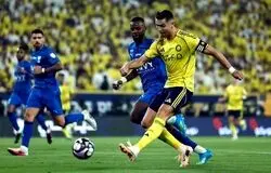 النصر ۱-۱ الهلال؛ یک گل به خودی، جشن قهرمانی رونالدو را به تاخیر انداخت!