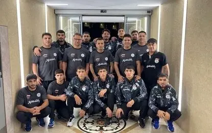 اعزام جوانان کشتی فرنگی ایران به اسلواکی