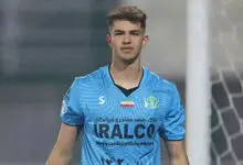 خلیفه آبی‌پوش شد