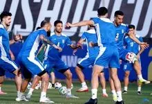 تمرین تیم ملی در تیخوانا