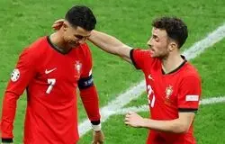 ادای احترامی زیبا به دیوگو ژوتا توسط ملی‌پوشان پرتغال