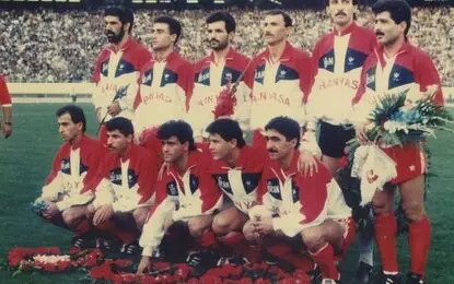 اولین تبلیغ در تاریخ فوتبال ایران؛ پرسپولیسی‌ها لاستیکی شدند

