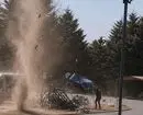 گردبادی که مسابقات دوومیدانی در انگلستان را برهم زد
