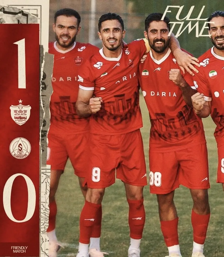 دومین برد پیاپی پرسپولیس در اردوی ترکیه
