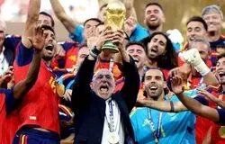 پیام تبریک تاج به اسپانیا