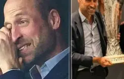 امری اشک شاه آینده انگلیس را درآورد