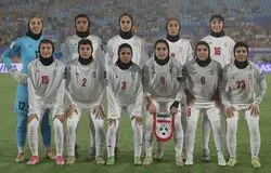 برنامه فدراسیون فوتبال برای بازی دوستانه تیم ملی زنان
