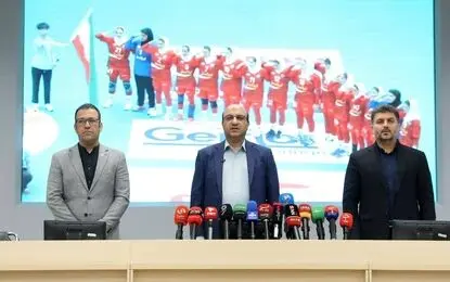 نشست خبری دبیرکل کمیته المپیک و سرپرست کاروان سانیا ۲۰۲۶