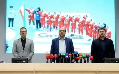 نشست خبری دبیرکل کمیته المپیک و سرپرست کاروان سانیا ۲۰۲۶