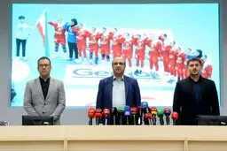 نشست خبری دبیرکل کمیته المپیک و سرپرست کاروان سانیا ۲۰۲۶