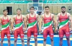 فینالیست شدن ۲ نماینده ایران در مسابقات کشتی آزاد جوانان آسیا