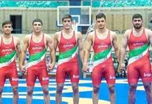 فینالیست شدن ۲ نماینده ایران در مسابقات کشتی آزاد جوانان آسیا