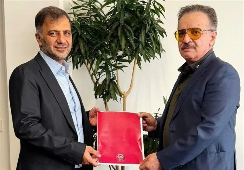 تبریک مهدی تاج به مدیرعامل جدید باشگاه تراکتور