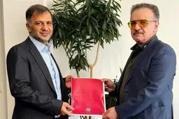 تبریک مهدی تاج به مدیرعامل جدید باشگاه تراکتور