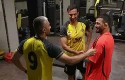 دیدار صمیمانه حسن یزدانی با سپاهانی‌ها؛ طلایی‌پوشان مهمان خانه کشتی شدند