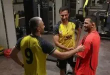 دیدار صمیمانه حسن یزدانی با سپاهانی‌ها؛ طلایی‌پوشان مهمان خانه کشتی شدند