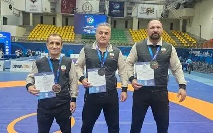کسب سه مدال در روز دوم مسابقات کشتی قهرمانی جهان