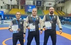 کسب سه مدال در روز دوم مسابقات کشتی قهرمانی جهان