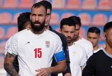 روزبه چشمی بازی با نیوزیلند را از دست داد