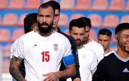 روزبه چشمی بازی با نیوزیلند را از دست داد