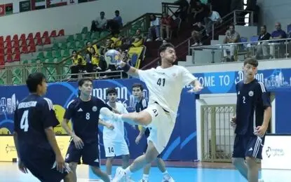 هندبال نوجوانان ایران چهارم آسیا شد