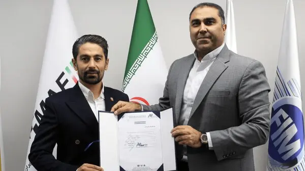 فرمان سوپربایک ایران به دست قهرمان روسیه رسید