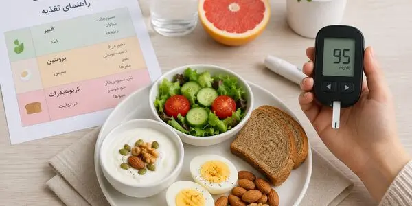 راهنمایی تغذیه‌ای در دیابت بارداری